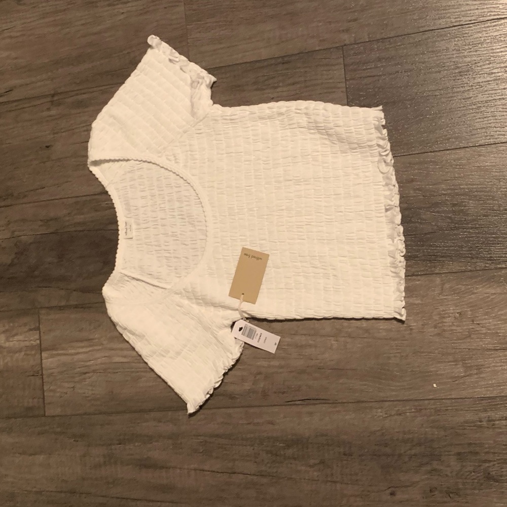 Wilfred Free NWT Essence smocked T-shirt